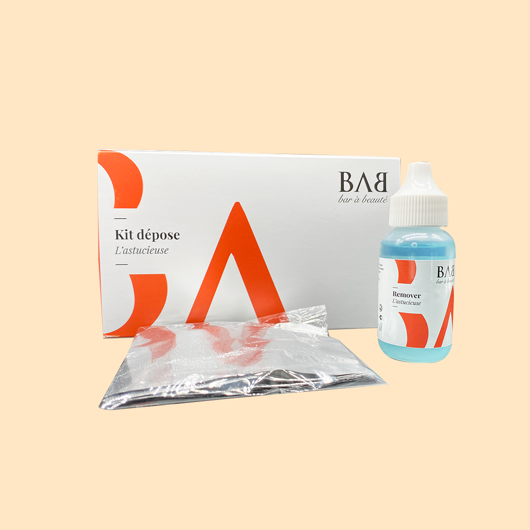Kit avec Remover vernis et gel