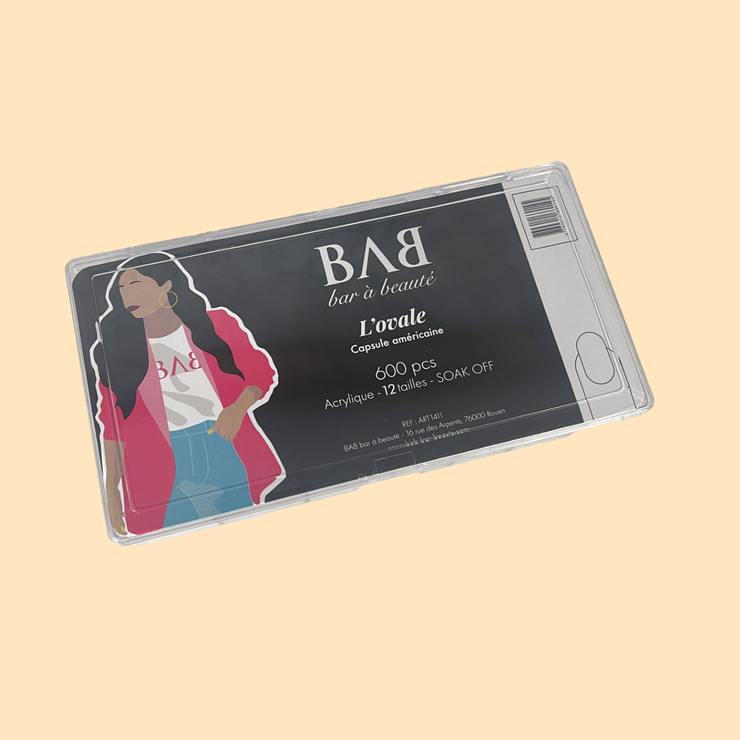 Photo du produit, capsules américaines, forme ovale